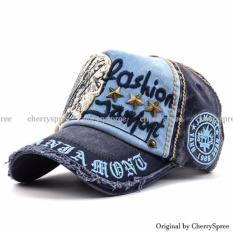 Orlando Topi Baseball Snapback Jamont Warrior Punch New Style Vintage Classic Unisex Topi Bisbol - Biru