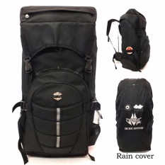Ormano Tas Ransel Camping Naik Gunung Adventure Outdoor Backpack Travel Backpacker Tas Besar - Hitam