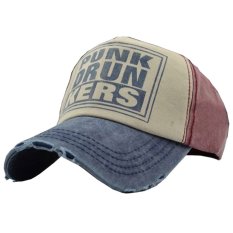 Ormano Topi Baseball Snapback Hip Hop Punk Drunkers Cap - Merah