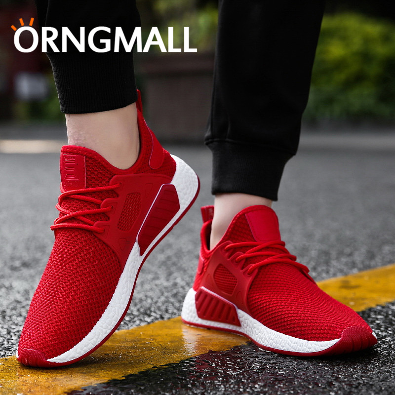 ORNGMALL Sneakers Pria Casual Breathable Menjalankan Sepatu Jogging Sneakers Sepatu Olahraga Untuk Pria Sepatu Pria Sepatu Mode