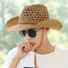 Outdoor, straw hats, male, the beach, beach hat, cowboy hat, man, sun, sun, sun hat, young man - intl
