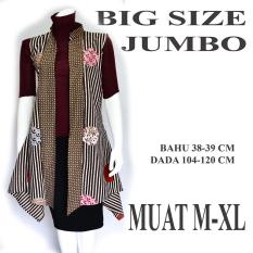 outer batik wanita atasan batik jumbo A518 gamis