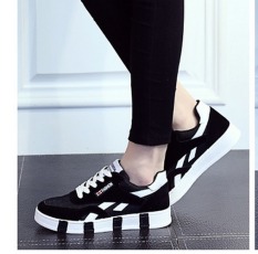 Outlet Bergerak Canvas Shoes Black
