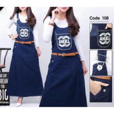 Overall Hijab Jumpsuit Jeans Angel Werpak With Iner Hijabers Jumper - Cof4fw