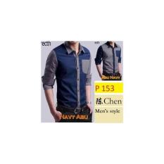 P153 Kemeja Pria Nyaman Keren Good Quality TAILOR BAGUS SIZE LENGKAP