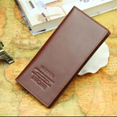 PADIE - Dompet kulit pria panjang branded - import kulit sintetis/dompet cowok/laki-laki/tempat uang