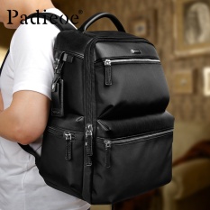 Padieoe Kedatangan Baru Unisex Tas Kasual YANG BAGUS Kualitas Oxford Pria Wanita Ransel Tas Laptop School Rucksack Bag Youth Backpack Black 16.1 INCH-Intl