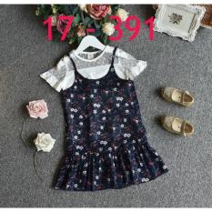 pakaian baju rok setelan kodok rok anak cewe perempuan hitam putih