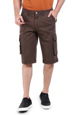 Pakaian Celana Pendek Chino Pria Emba Casual Kreig Two Canteen Brown Diskon discount murah bazaar baju celana fashion brand branded