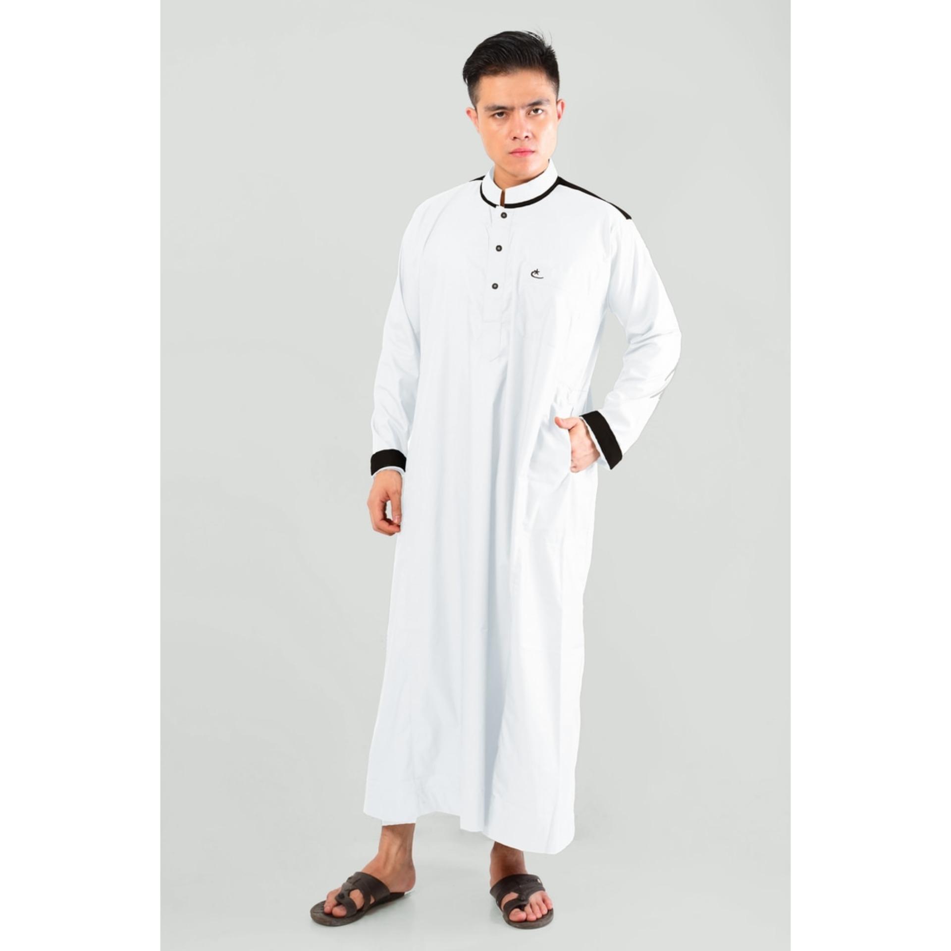 Pakaian Gamis / Muslim Pria Jubah Samha AL-ISRA 