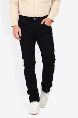 Pakaian Jeans Pria Emba Jeans Bs07 Jet Black Diskon discount murah bazaar baju celana fashion brand branded