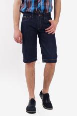 Pakaian Jeans Pria Lois Denim Short Pants Dark Blue Denim Diskon discount murah bazaar baju celana fashion brand branded