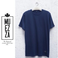 DSH Pakaian Kaos / Baju Distro Polos Premium Tshirt Muezza Jahitan Rapih