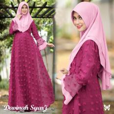Pakaian Muslimah Wanita - Fashionable - Maxi Davina Grey
