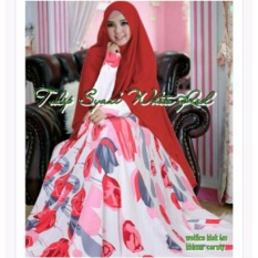 Pakaian Muslimah Wanita - Syar'I Tulip Red