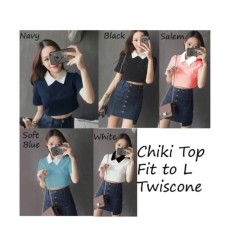 PAKAIAN WANITA CHIKI TOP | ATASAN WANITA | HEM