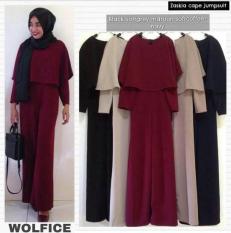 Pakaian Wanita Murah : Zaskia Cape Jumpsuit