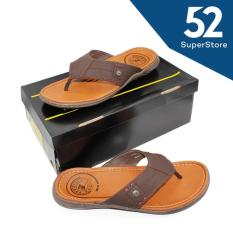 Pakalolo Sandal /Flip Flop Pria 01251 A - Brown Size 40/44