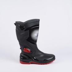 PALING DI CARI !!! Sepatu Karet PVC Anti Tembus Air Banjir Hujan AP BOOTS MOTO 3 MOTO3 TERLARIS
