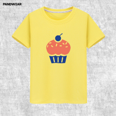 Pan Wei Kue Lengan Bang Pendek Bola Keranjang Kaos Gelas (Kuning)