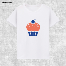 Pan Wei Kue Lengan Bang Pendek Bola Keranjang Kaos Gelas (Putih)
