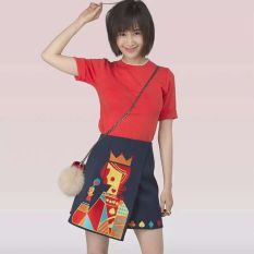 Pangeran Model Sama Dua Buah Setelan Rok (Gambar Warna) baju wanita dress wanita Gaun wanita
