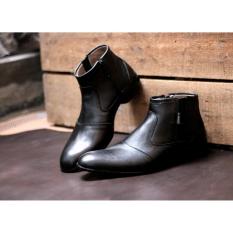 pantopel boots kulit pria sepatu slip on loafers kerja formal casual handmade kickers cevany Bally
