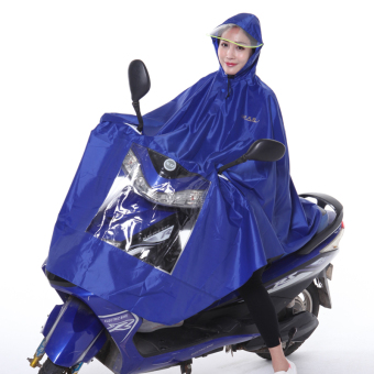 Price Checker Paradise Jas hujan motor listrik Jas hujan Ekstra Besar Diperpanjang dewasa Pria dan wanita