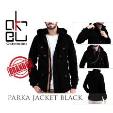 Parka jaket Baby kanvas Distro Pria Okechuku