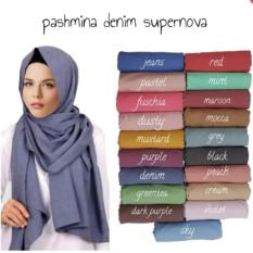Pashmina Denim / Katun Polos Supernova