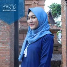 PASHMINA DENIM SUPERNOVA GROSIR PASHMINA DENIM SEMARANG