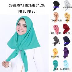 Pashmina Instan Hijab Jilbab Kerudung Khimar Instan Segiempat / Segitiga Instan