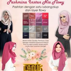 Pashmina Instan Nia Flowy
