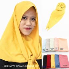 Pashmina Instan - Segiempat Instan Emboss - Hijab Intan Jilbab Khimar Instan - Jilbab Instan