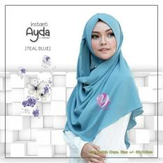Pashmina Instant Praktis Motif Polos Ayda - Part 2