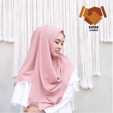 Pashmina Instant Raisa - Dusty Pink