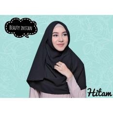 Pasmina Beauty Instan Hitam