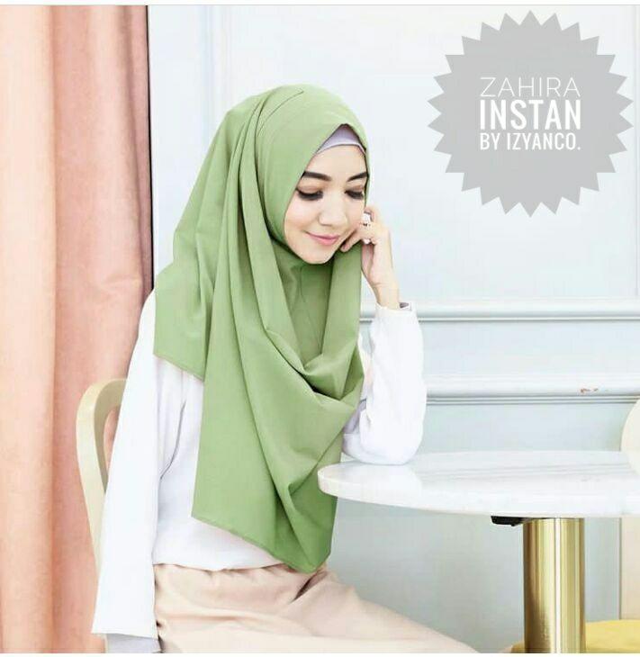 Pasmina Instan Zahira Hijau Wardah