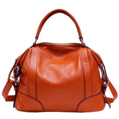 Pasta Womens Desain Sederhana Solf Kulit Lady Tote Bag Asli Kulit Sapi Online Women Handbags Beige DAF0YK (Warna: C2)-Intl