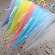 Payung Transparan Korean Style Warna Warni