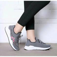 PCH sepatu wanita kets sneaker sakura abu