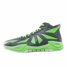 Sepatu Basket PEAK New Arrival Ares Reborn III Basketball Shoes - Grey green