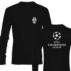 Beberapa Musim Semi atau Musim Panas Liga Champions Baju Sepak Bola Baju Olahraga (Juventus Hitam)