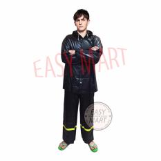 Penguin Jas Hujan Mamoth Karet - Hitam