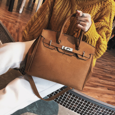 Perempuan Musim Dingin Produk Baru Tas Model Hermes Tas Tangan (Coklat) Tas Tas Wanita Tas Selempang Wanita
