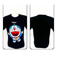 Persidente - kaos Disro T-SHIRT Doraemon 100% Spandex Rayon All Size Kaos Hitam, Biru Dongker Bisa Dipake Pria Dan Wanita T-SHIRT Disro collection