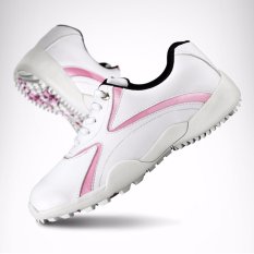 PGM Merek Wanita Dewasa Golf Sepatu Wanita Kenyamanan Sport Sneaker Lady Waterproof Bernapas Ringan Golf Sepatu 2 Warna Ukuran 35 -39-Intl