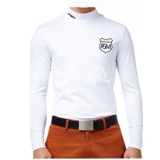 PGM GOLF Shirt Milk Silk Long-sleeved T-shirt Men Warm Coat White
(Intl)