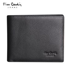 Pierre Cardin Kulit Pria Bisnis Cross Section Dompet Dompet (Di Seluruh)