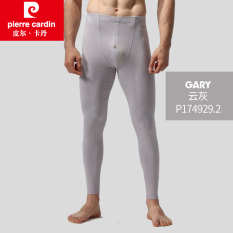 Pierre Cardin Pria Musim Dingin One-Piece Bagian Tipis Celana Celana Celana Long Johns (Awan Abu-Abu 10941)